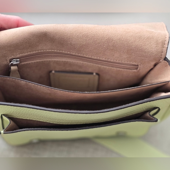 COACH Lucy Pebbled Leather Crossbody - Picture 8 of 11